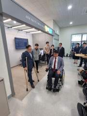 [경기도의회] 보건복지위, 장애인의날 기념 장애체험 실시 